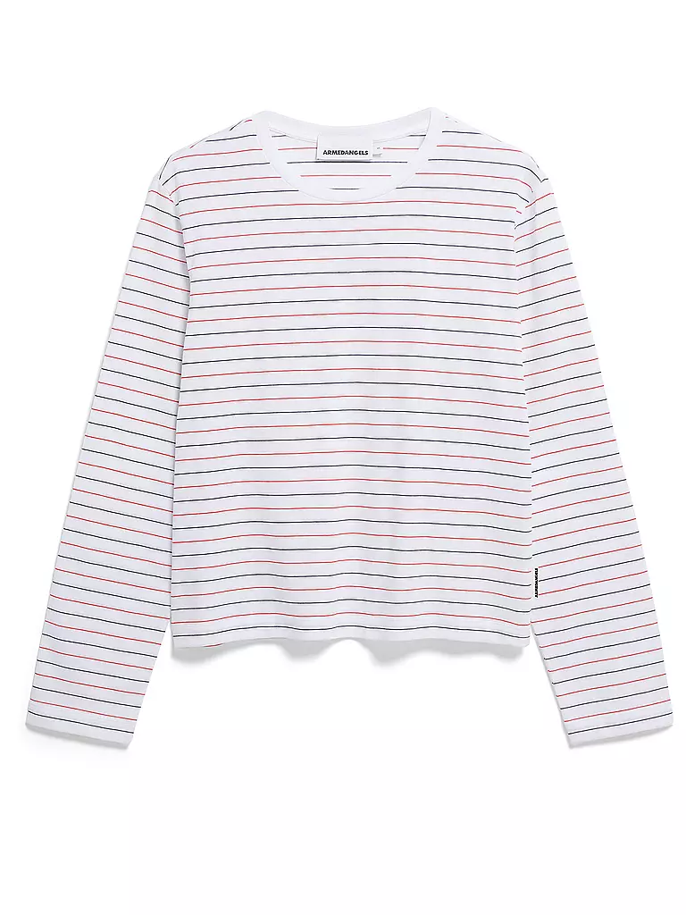 ARMEDANGELS | Maglietta a maniche lunghe FRIJAA FRENCH | Bianco