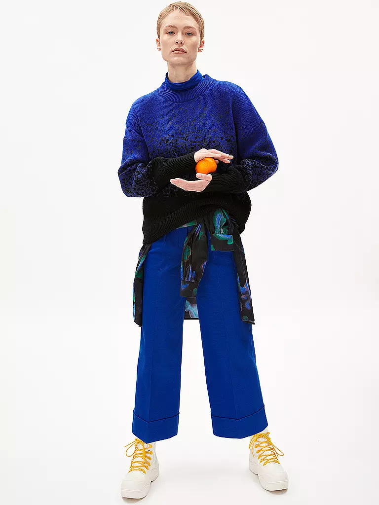 ARMEDANGELS | Marlenehose 7/8 GEORGETAA | Blu