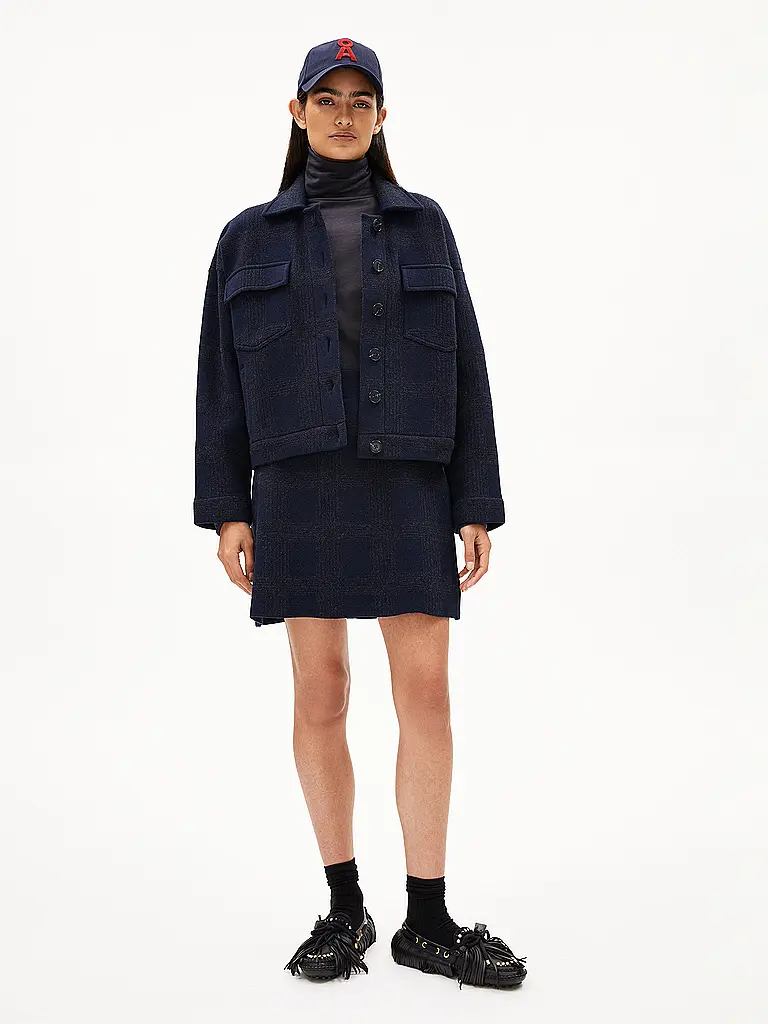 ARMEDANGELS | Mini gonna DARLAA | Blu scuro