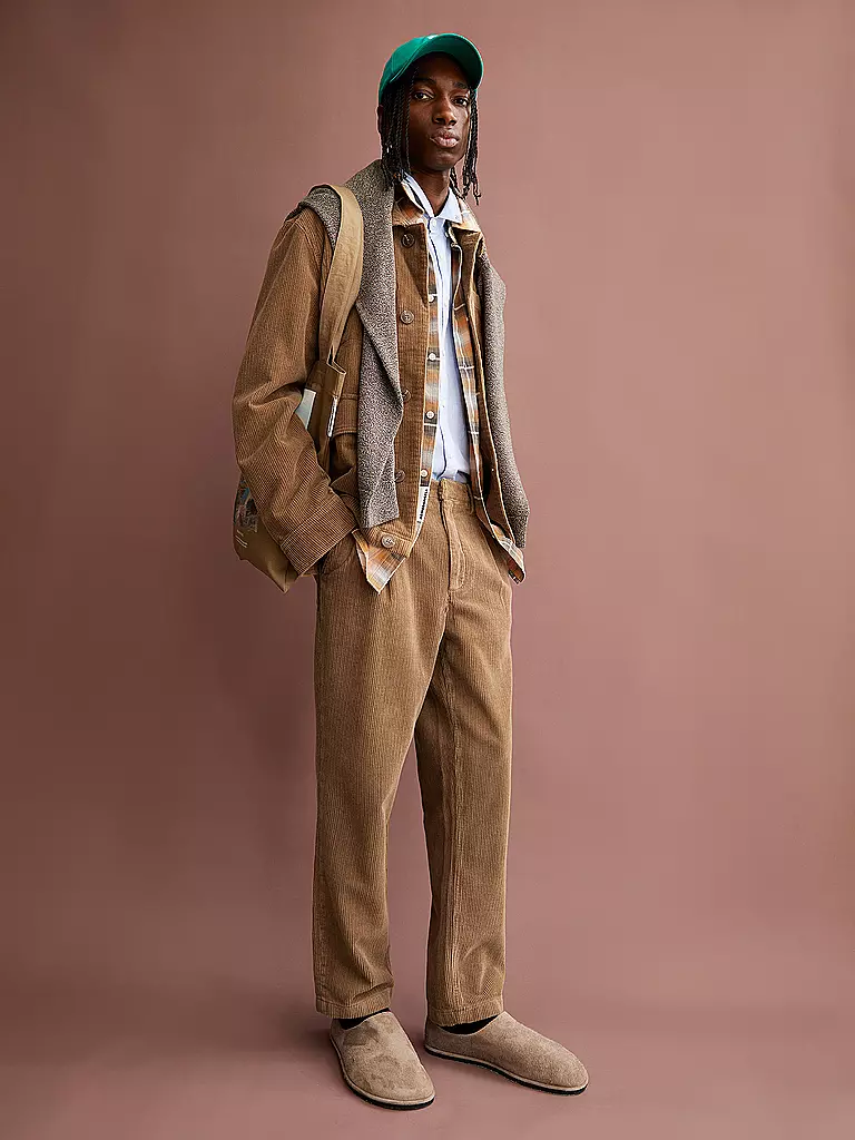 ARMEDANGELS | Pantaloni di velluto a coste ARAANIO | Cammello