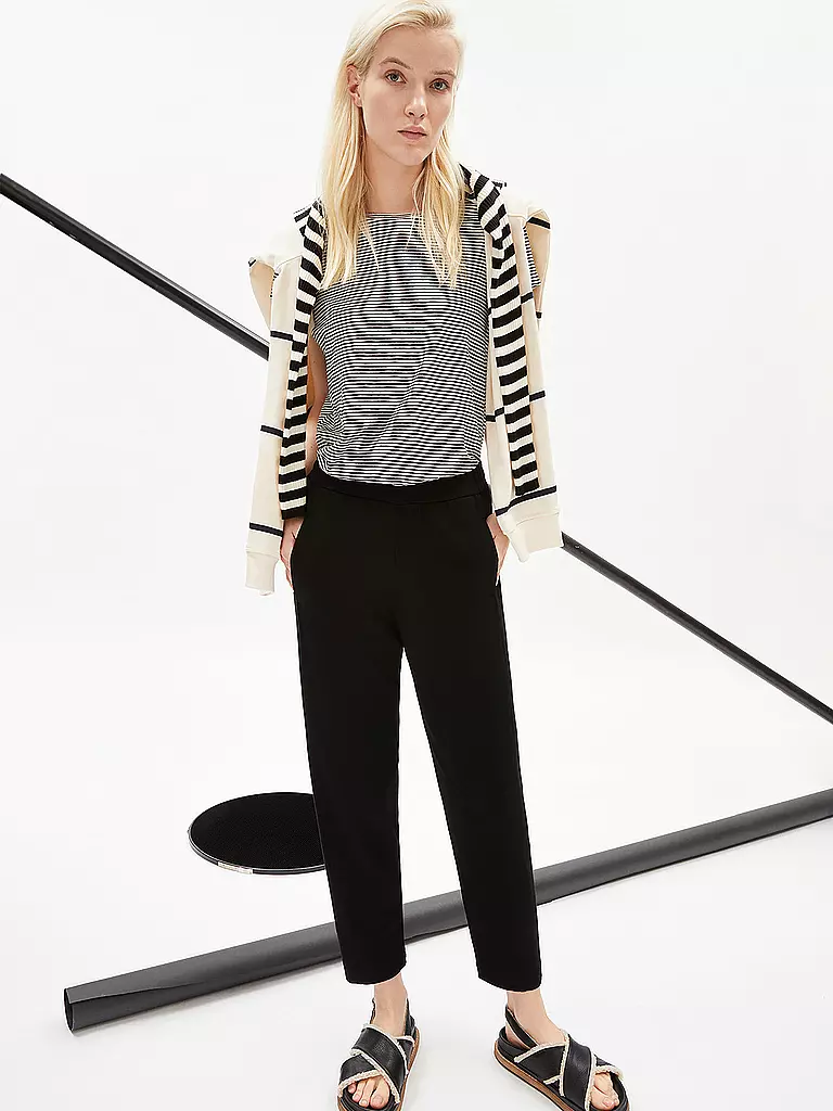 ARMEDANGELS | Pantaloni in jersey MAGDAALENA | Nero