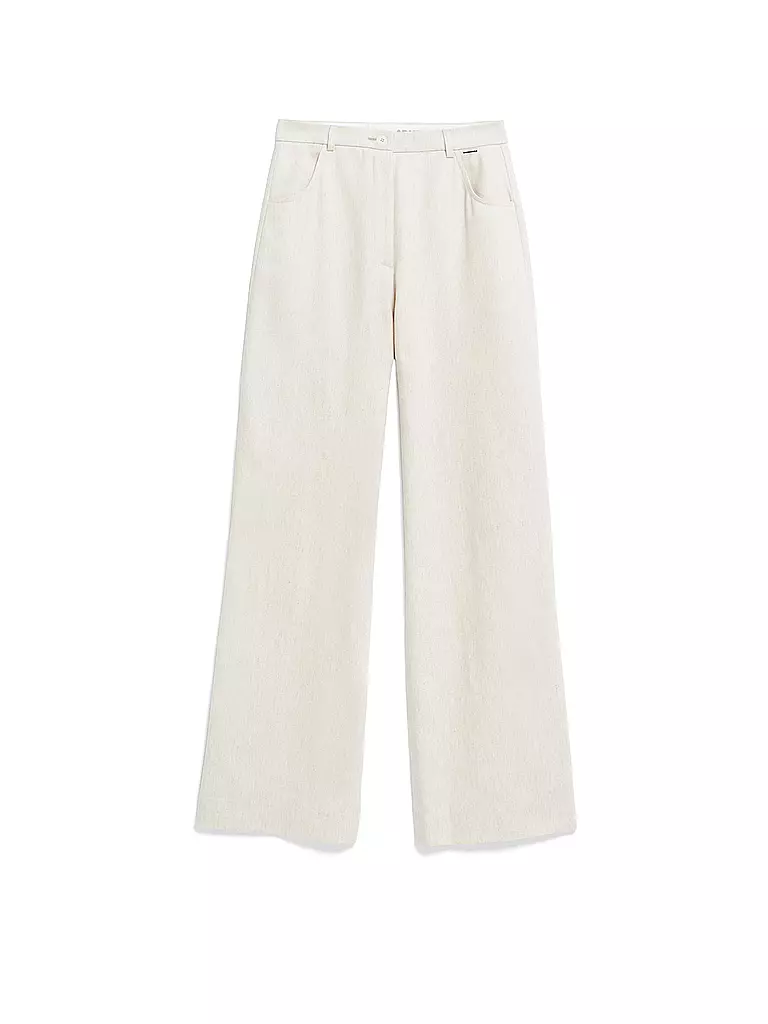 ARMEDANGELS | Pantaloni Marlene JUMAA | Crema