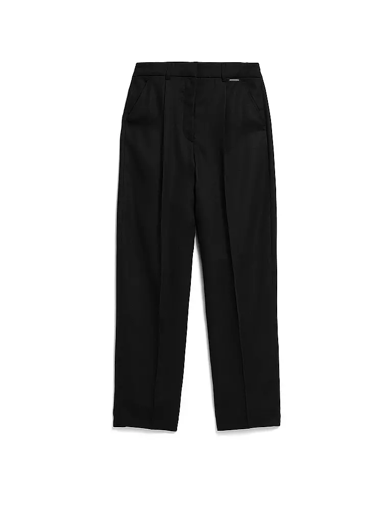 ARMEDANGELS | Pantaloni Tapered Fit SANDRINAA | Nero