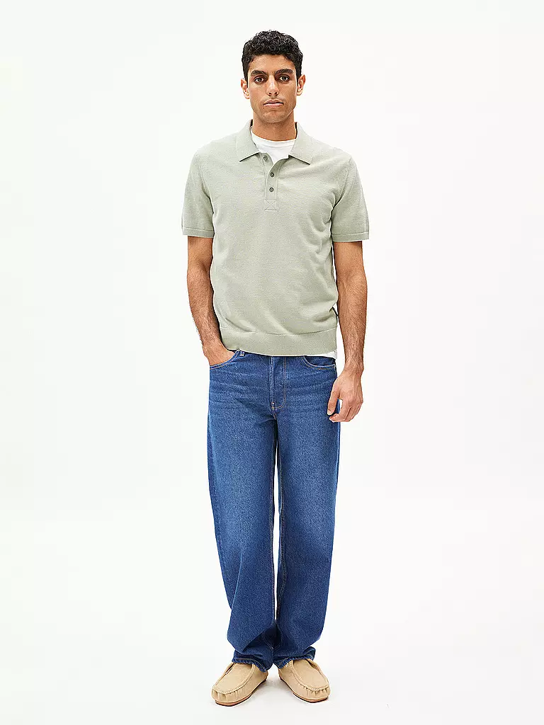 ARMEDANGELS | Polo TAAKOS | Verde chiaro
