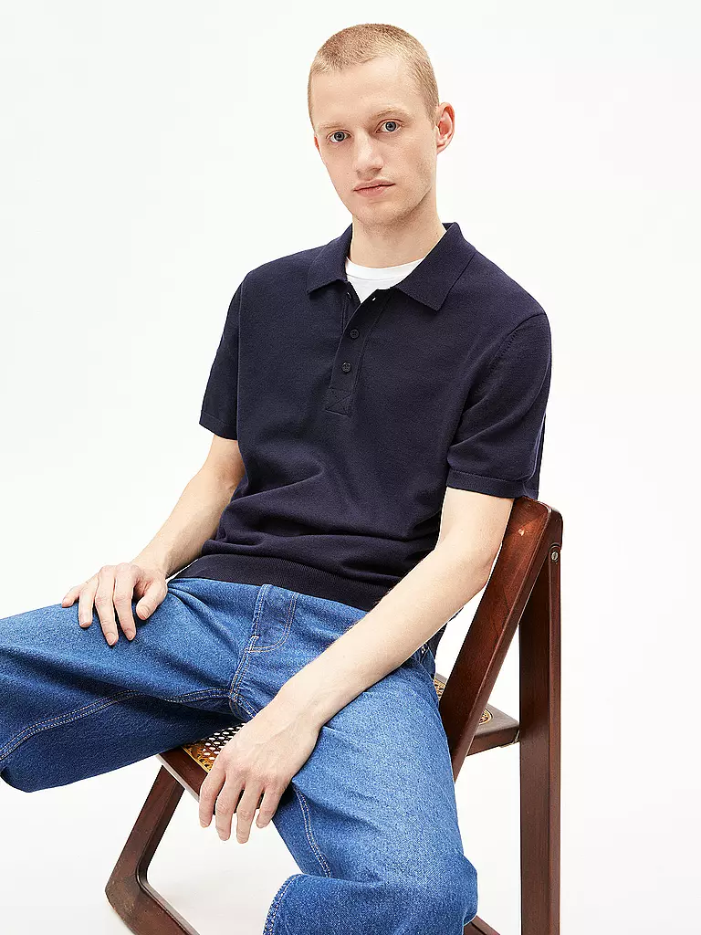 ARMEDANGELS | Polo TAAKOS | Blu