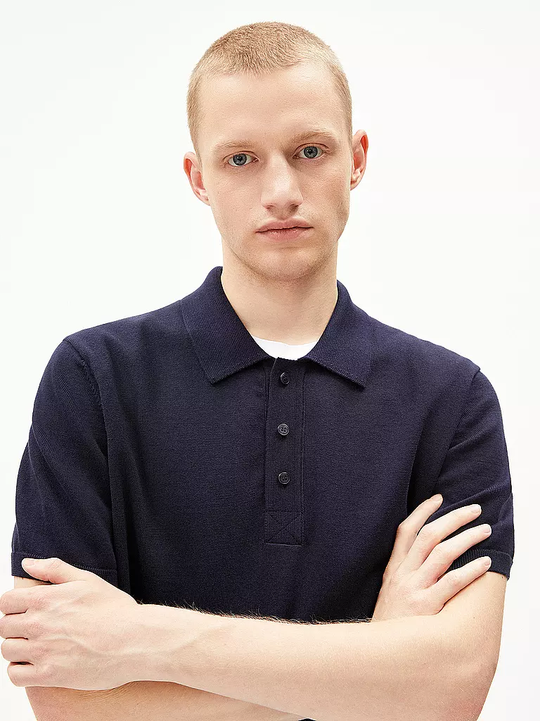 ARMEDANGELS | Polo TAAKOS | Blu