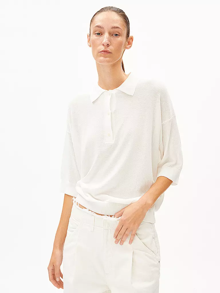 ARMEDANGELS | Poloshirt SELIAA | Crema