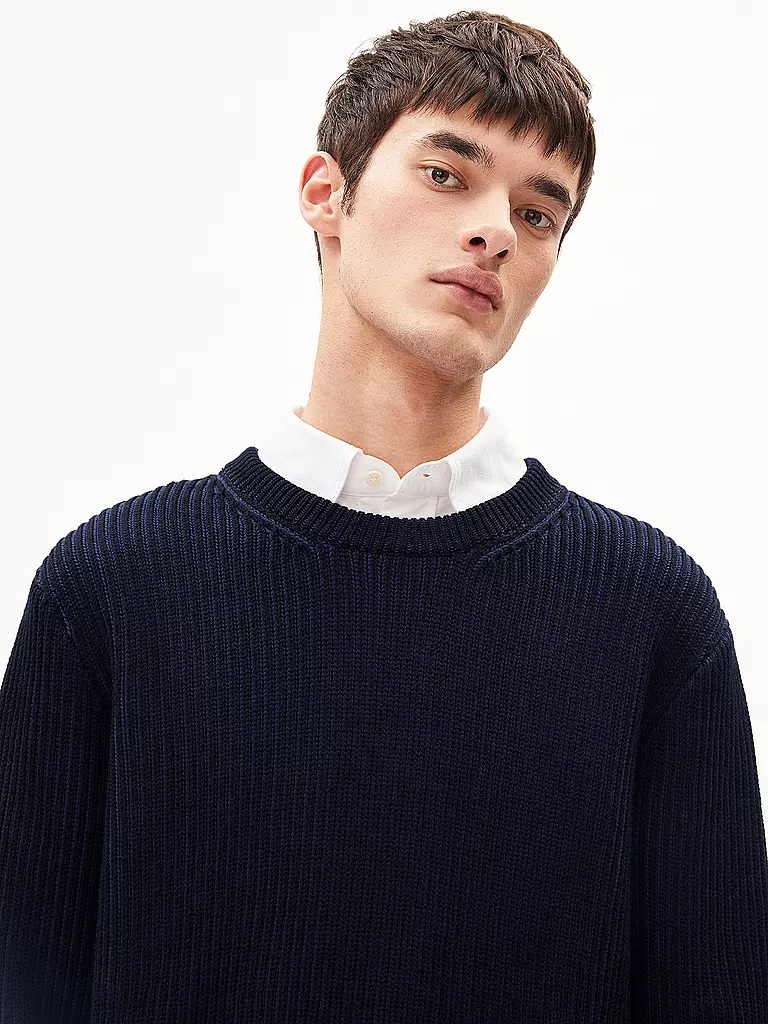 ARMEDANGELS | Pullover ANDRAAS  | Blu scuro