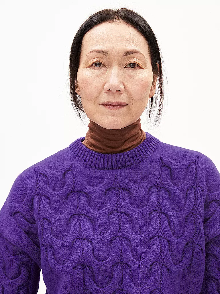 ARMEDANGELS | Pullover BRUNAA CABLE | Lilla