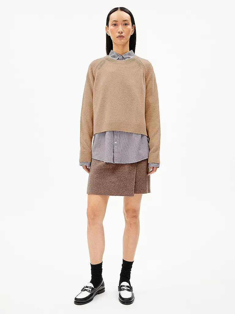 ARMEDANGELS | Pullover DILIRIAA REGLANA | Cammello