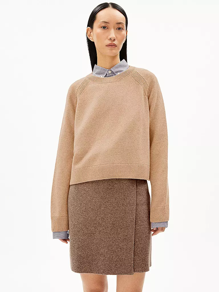 ARMEDANGELS | Pullover DILIRIAA REGLANA | Cammello