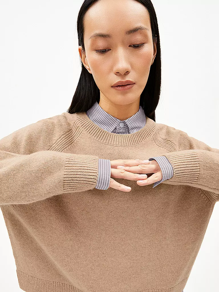 ARMEDANGELS | Pullover DILIRIAA REGLANA | Cammello