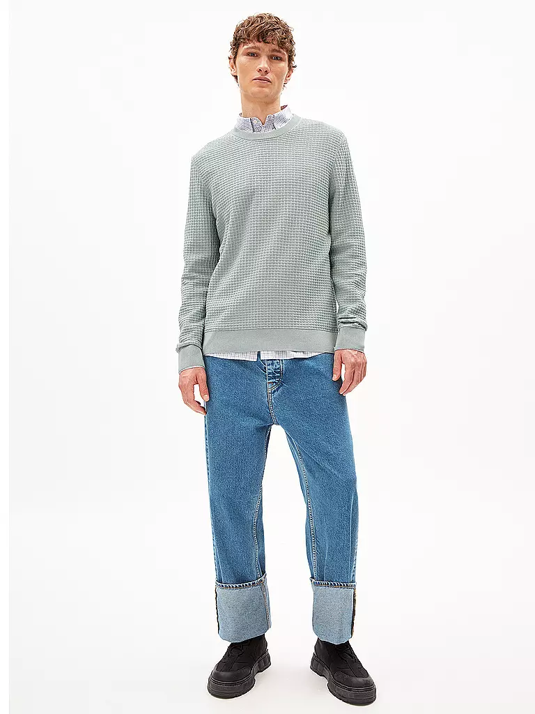 ARMEDANGELS | Pullover GRAANMO | Verde chiaro