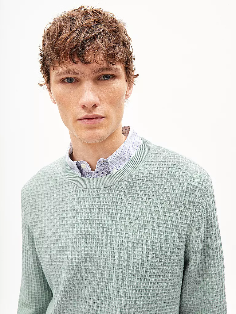 ARMEDANGELS | Pullover GRAANMO | Verde chiaro