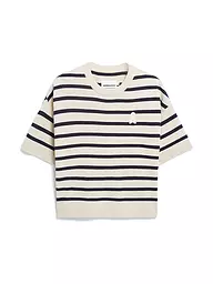 ARMEDANGELS | Pullover LIZAA LINO STRIPES | Blu scuro