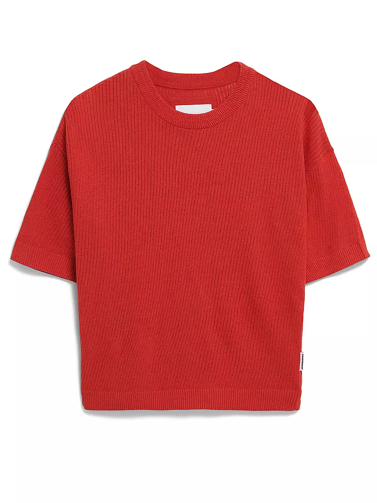 ARMEDANGELS | Pullover LIZAA LINO | Rosso