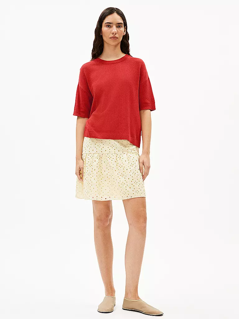 ARMEDANGELS | Pullover LIZAA LINO | Rosso