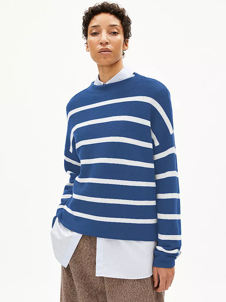 ARMEDANGELS | Pullover MERINAA | Blu
