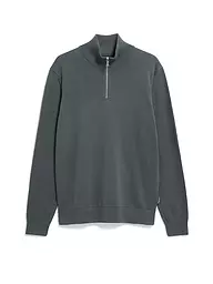 ARMEDANGELS | Pullover Troyer FAABES | Verde scuro