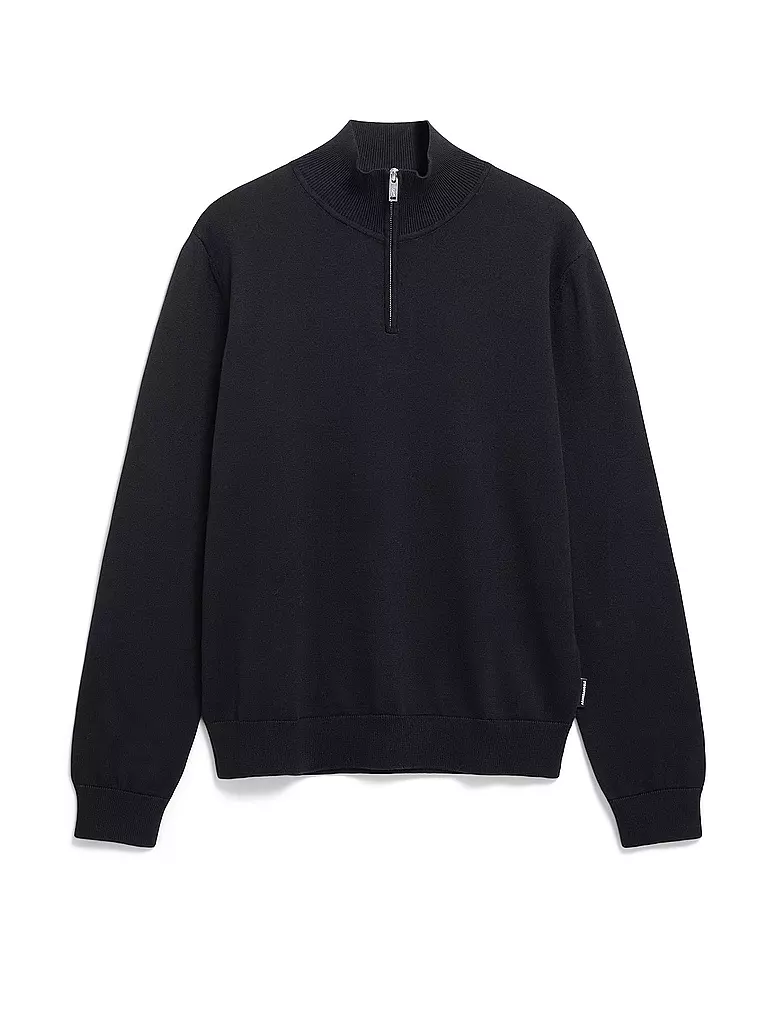 ARMEDANGELS | Pullover Troyer FAABES | Nero