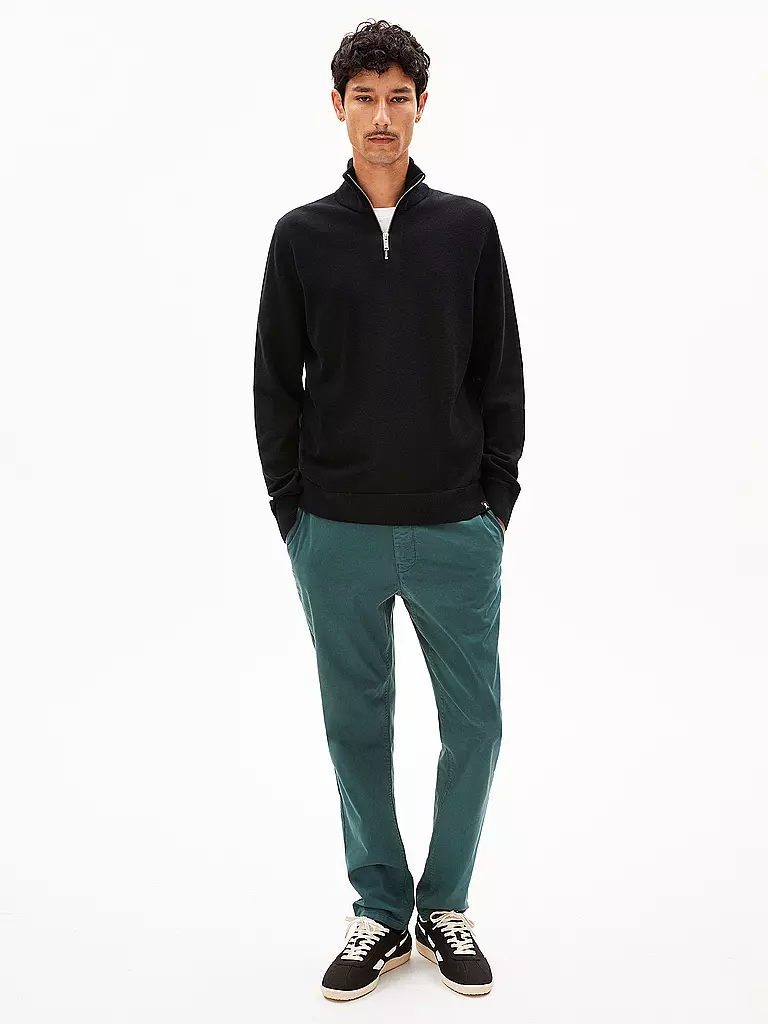 ARMEDANGELS | Pullover Troyer FAABES | Nero