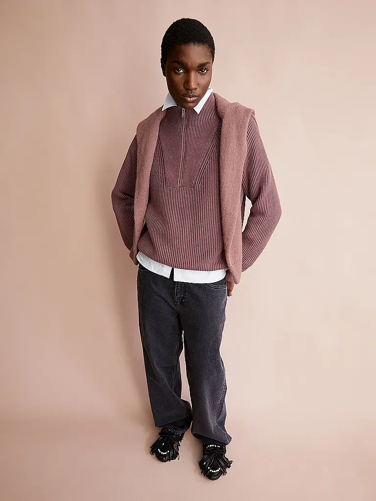 ARMEDANGELS | Pullover Troyer RONYIAAS | Rosa