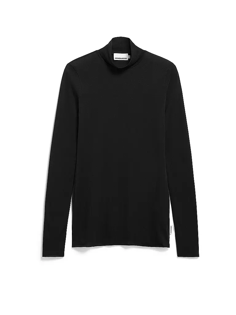 ARMEDANGELS | Rollkragenpullover GRAZILIANAA | Nero