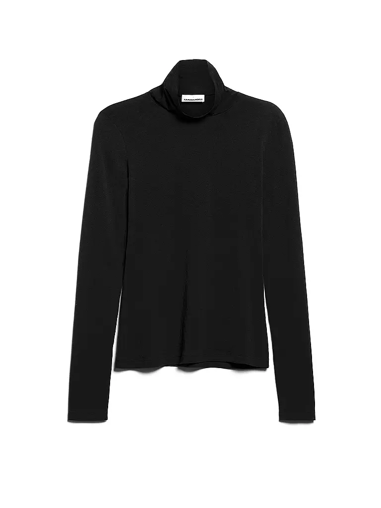 ARMEDANGELS | Rollkragenshirt GRAZILIAA | Nero