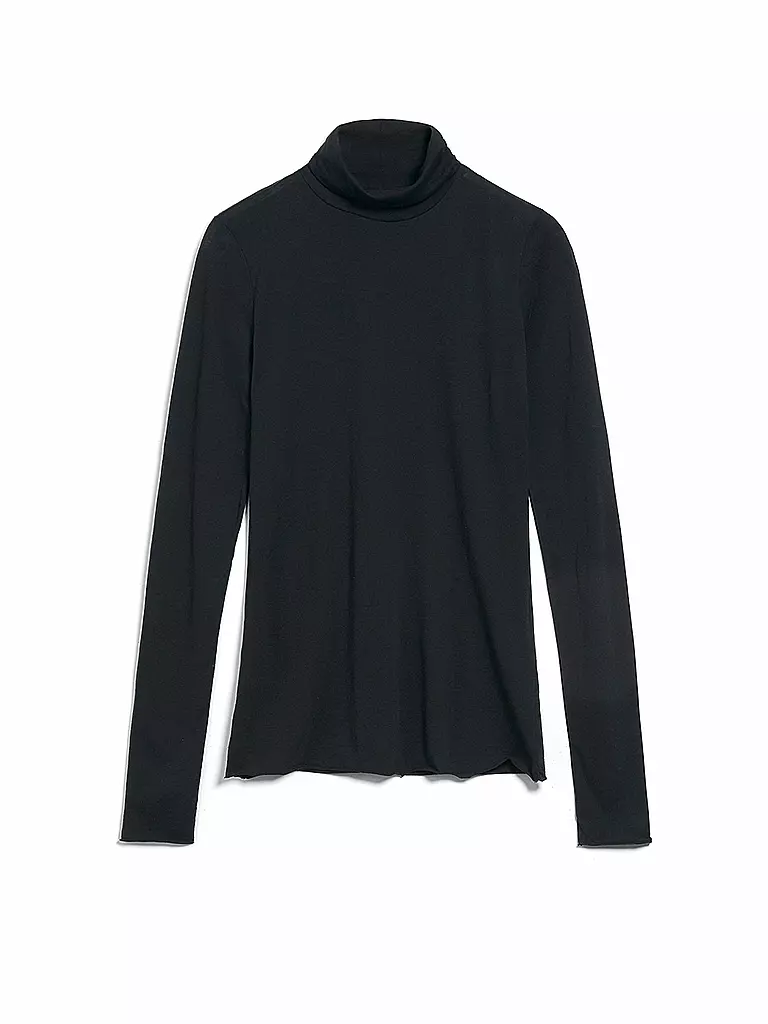 ARMEDANGELS | Rollkragenshirt MALANAA  | Nero