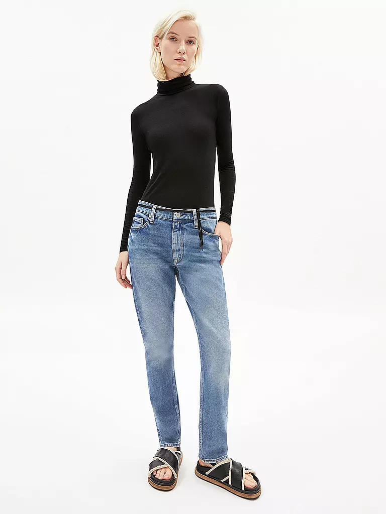 ARMEDANGELS | Rollkragenshirt MALANAA  | Nero