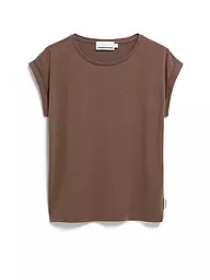 ARMEDANGELS | Shirt JILAANA | Marrone