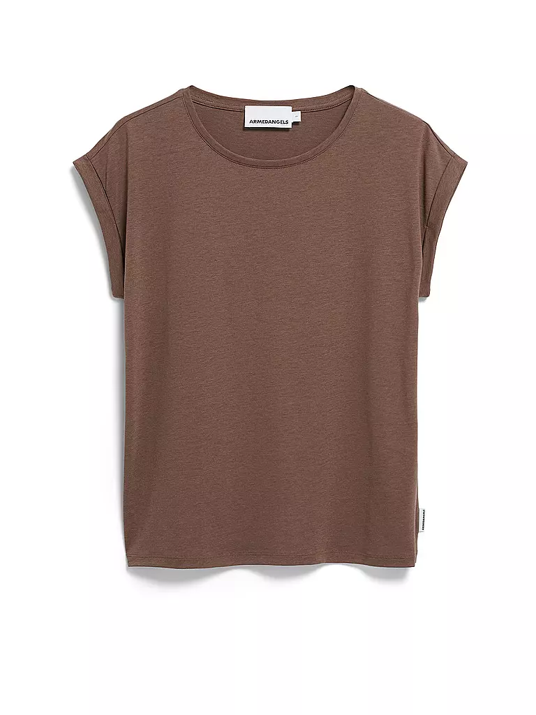 ARMEDANGELS | Shirt JILAANA | Marrone