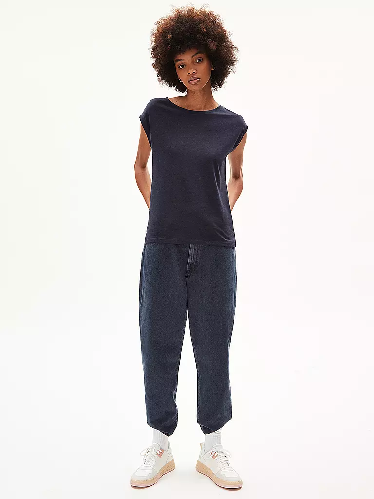 ARMEDANGELS | Shirt JILAANA | Blu scuro