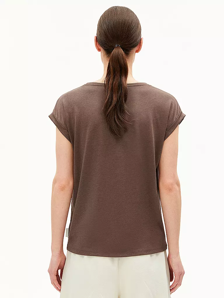 ARMEDANGELS | Shirt JILAANA | Marrone