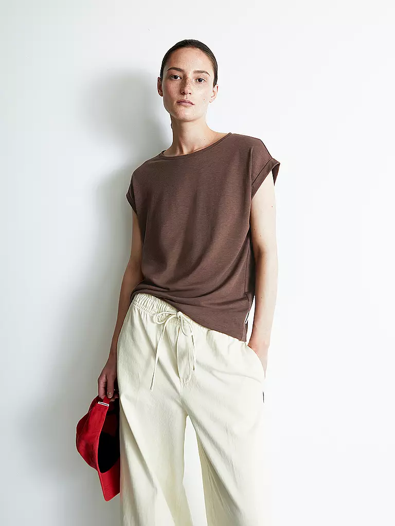 ARMEDANGELS | Shirt JILAANA | Marrone