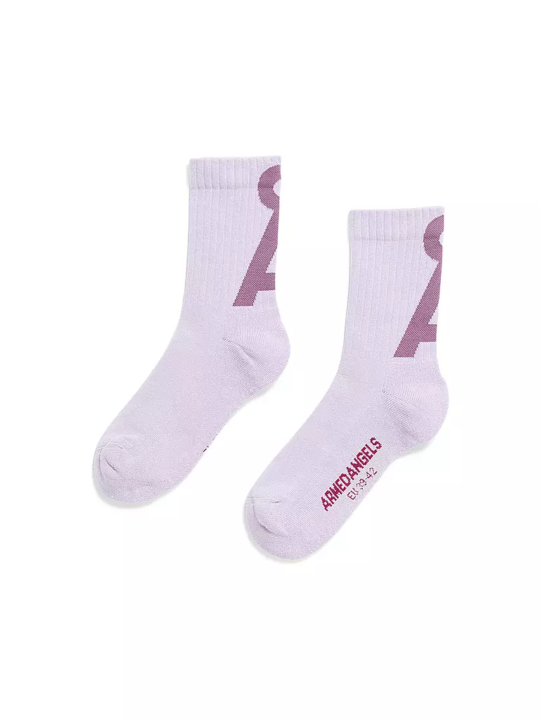 ARMEDANGELS | Socken SAAMUS soft lilac-sunset sky | Lilla