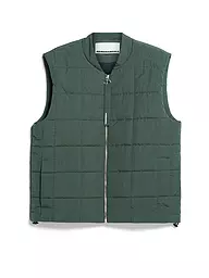 ARMEDANGELS | Steppgilet AABISKO | Verde scuro