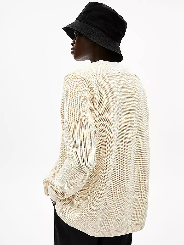 ARMEDANGELS | Strickjacke  Loose Fit VIDANAA | Crema