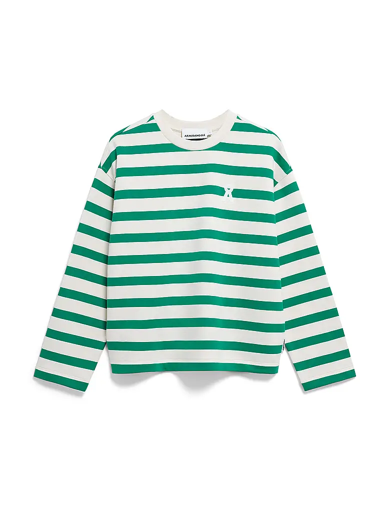 ARMEDANGELS | Sweater ICONIC FRANKAA | Verde scuro