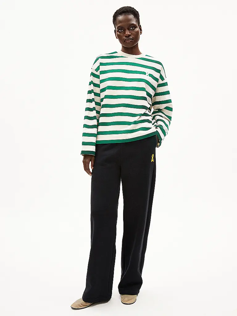 ARMEDANGELS | Sweater ICONIC FRANKAA | Verde scuro