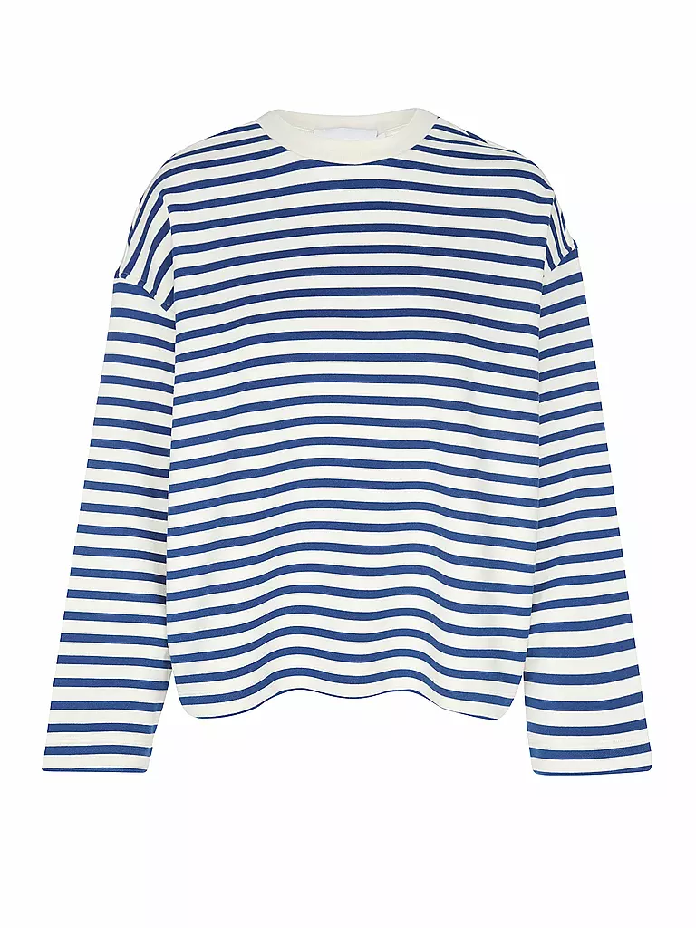 ARMEDANGELS | Sweater Taglio Ampio FRANKAA STRIPES | Crema