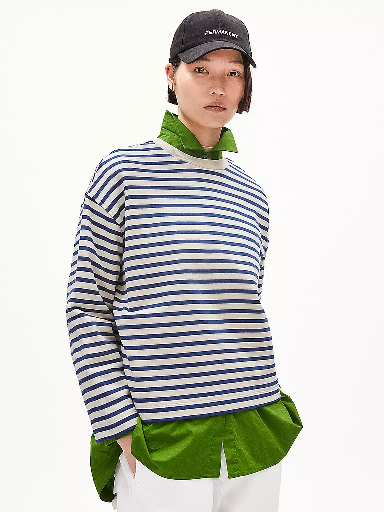 ARMEDANGELS | Sweater Taglio Ampio FRANKAA STRIPES | 