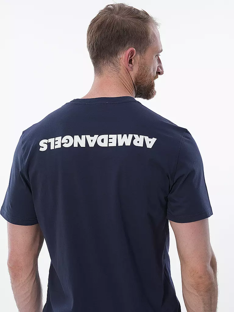 ARMEDANGELS | T-Shirt AADONI WRONG | Blu