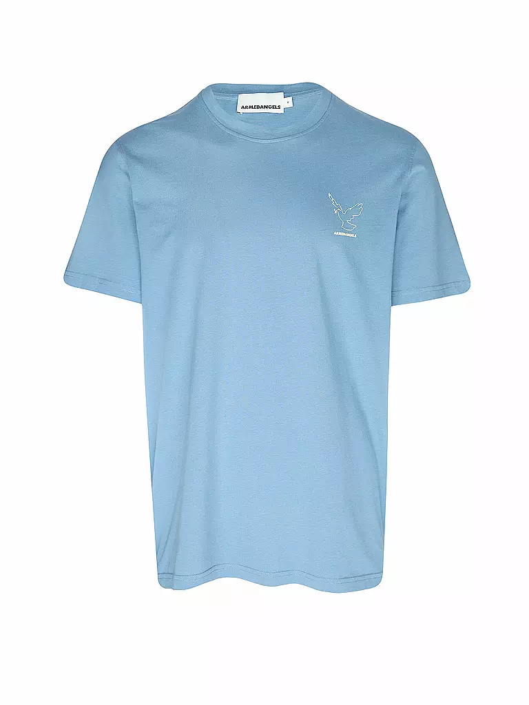 ARMEDANGELS | T-Shirt AADONI | Blu chiaro