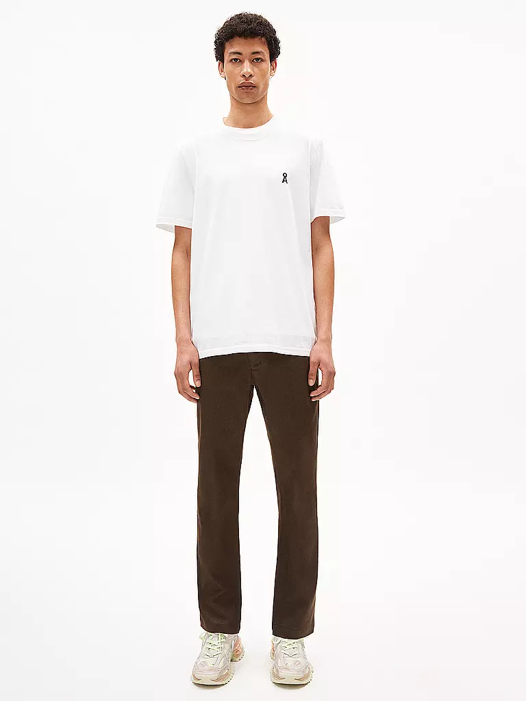 ARMEDANGELS | T-Shirt AADONI | Bianco