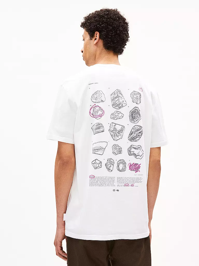 ARMEDANGELS | T-Shirt AADONI | Bianco