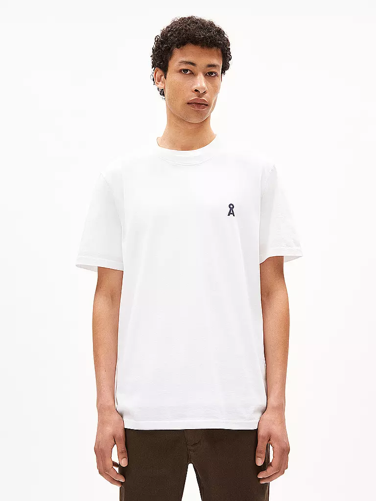 ARMEDANGELS | T-Shirt AADONI | Bianco