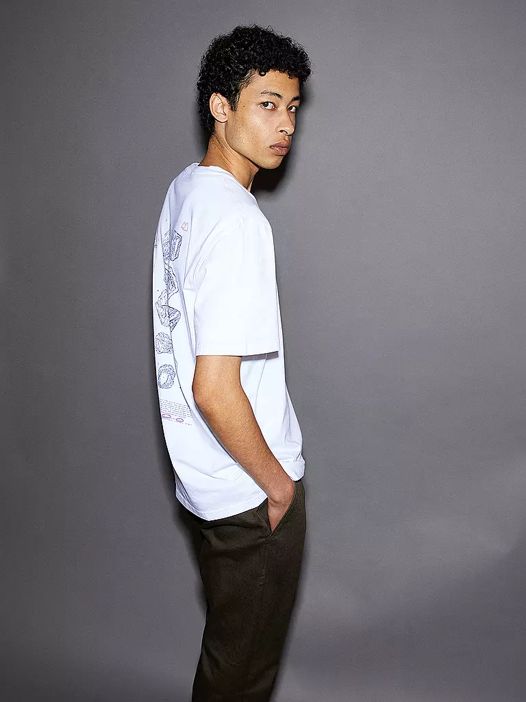 ARMEDANGELS | T-Shirt AADONI | Bianco