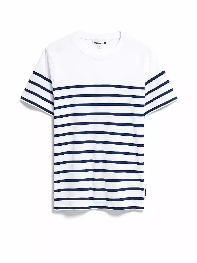 ARMEDANGELS | T-Shirt AADROS  | Bianco