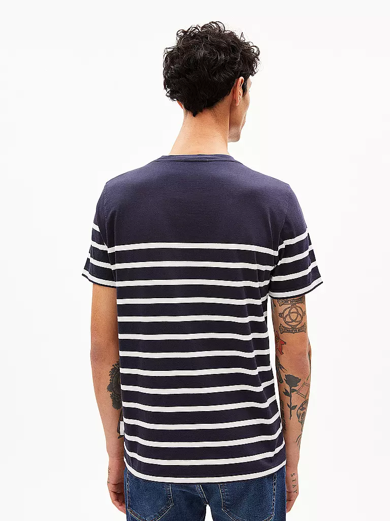 ARMEDANGELS | T-Shirt AADROS | Blu